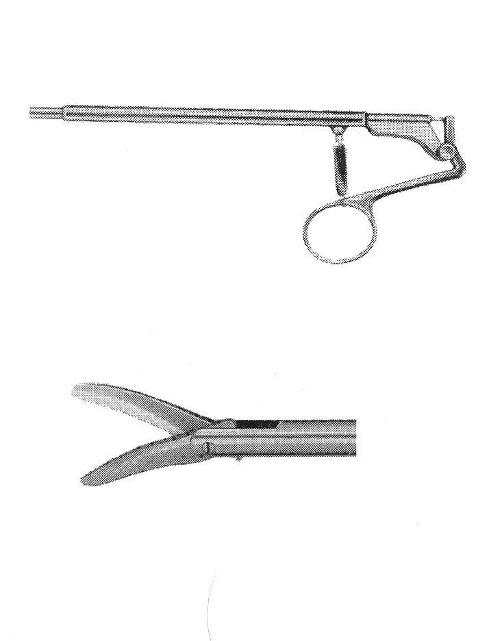 İZOLESİZ MAKAS C MODEL SAPLI ÇAP : 5MM L:43CM